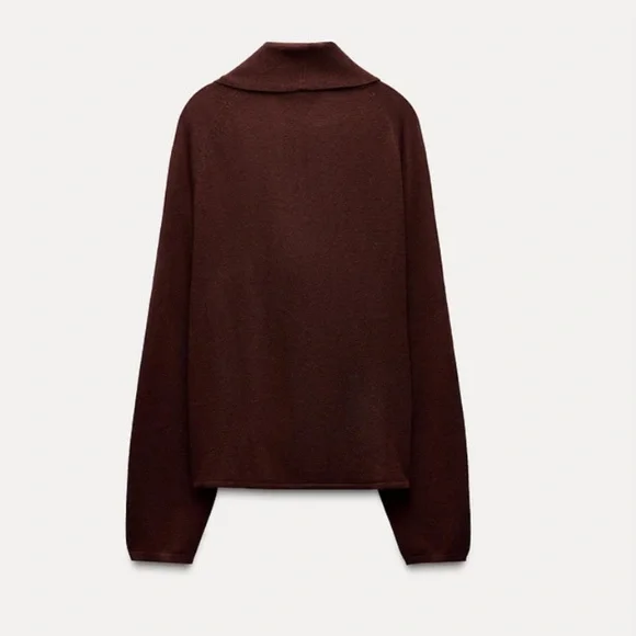 NWT ZARA burgundy WOOL BLEND BROOCH
SWEATER SiZE M
🚨PRICE FIRM NO DISCOUNT - Picture 3 of 7